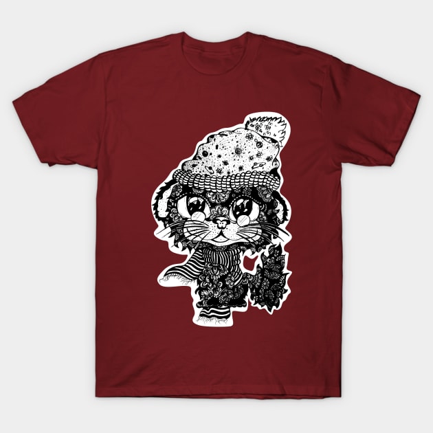 Kitty-Cat T-Shirt by nubbleznut